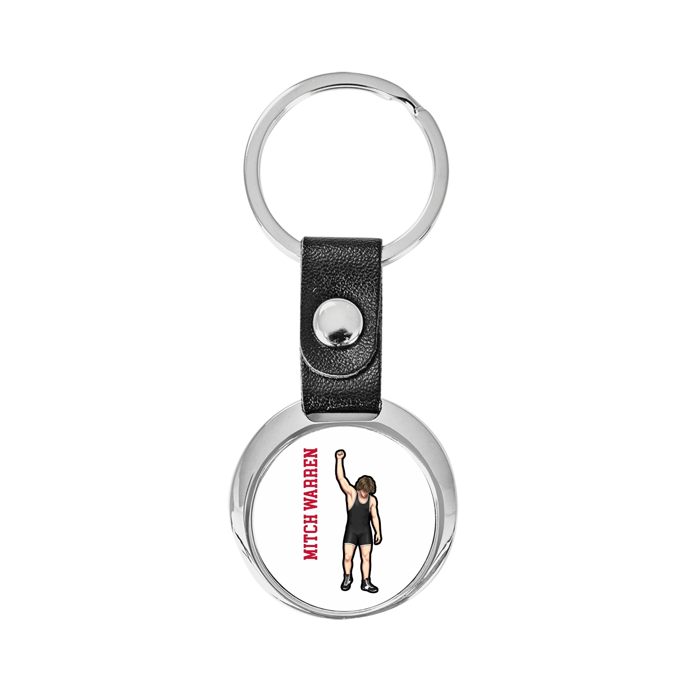 Key Chain — Name Vertical in Classic