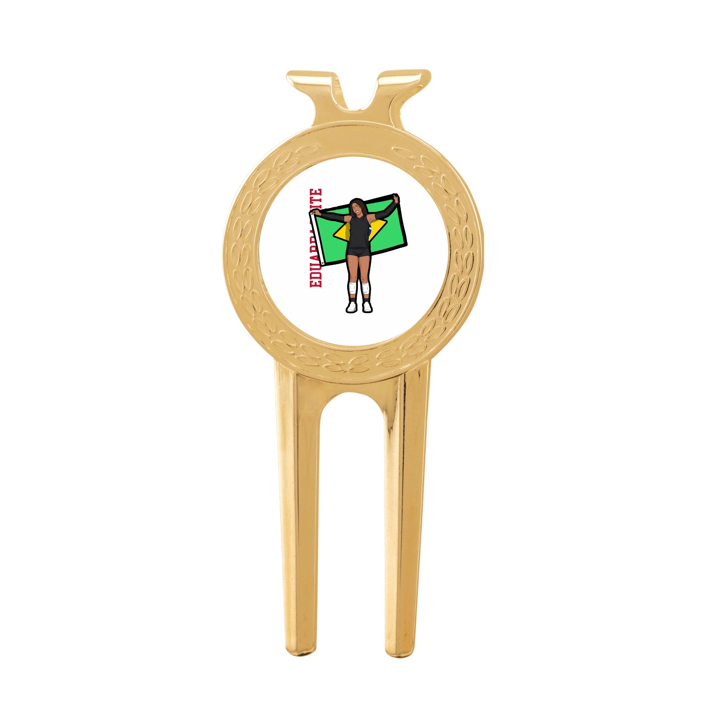 Divot Tool with Ball Marker — Name Vertical in Classic