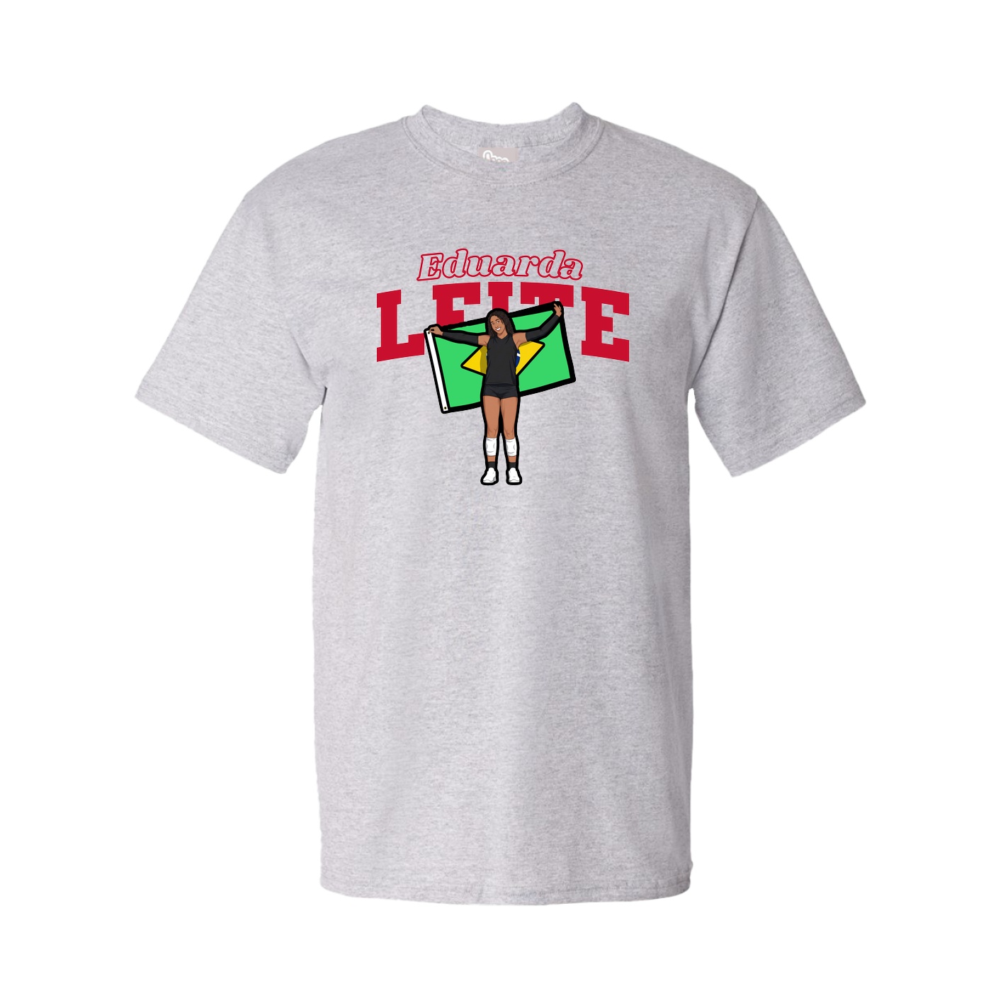 Tee — Name Arch in Grey