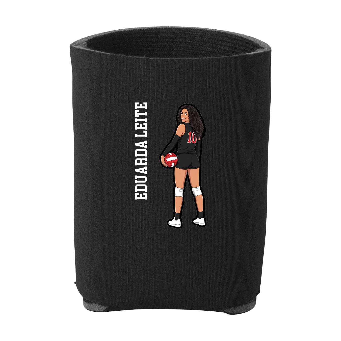 Can Holder — Name Vertical in Black