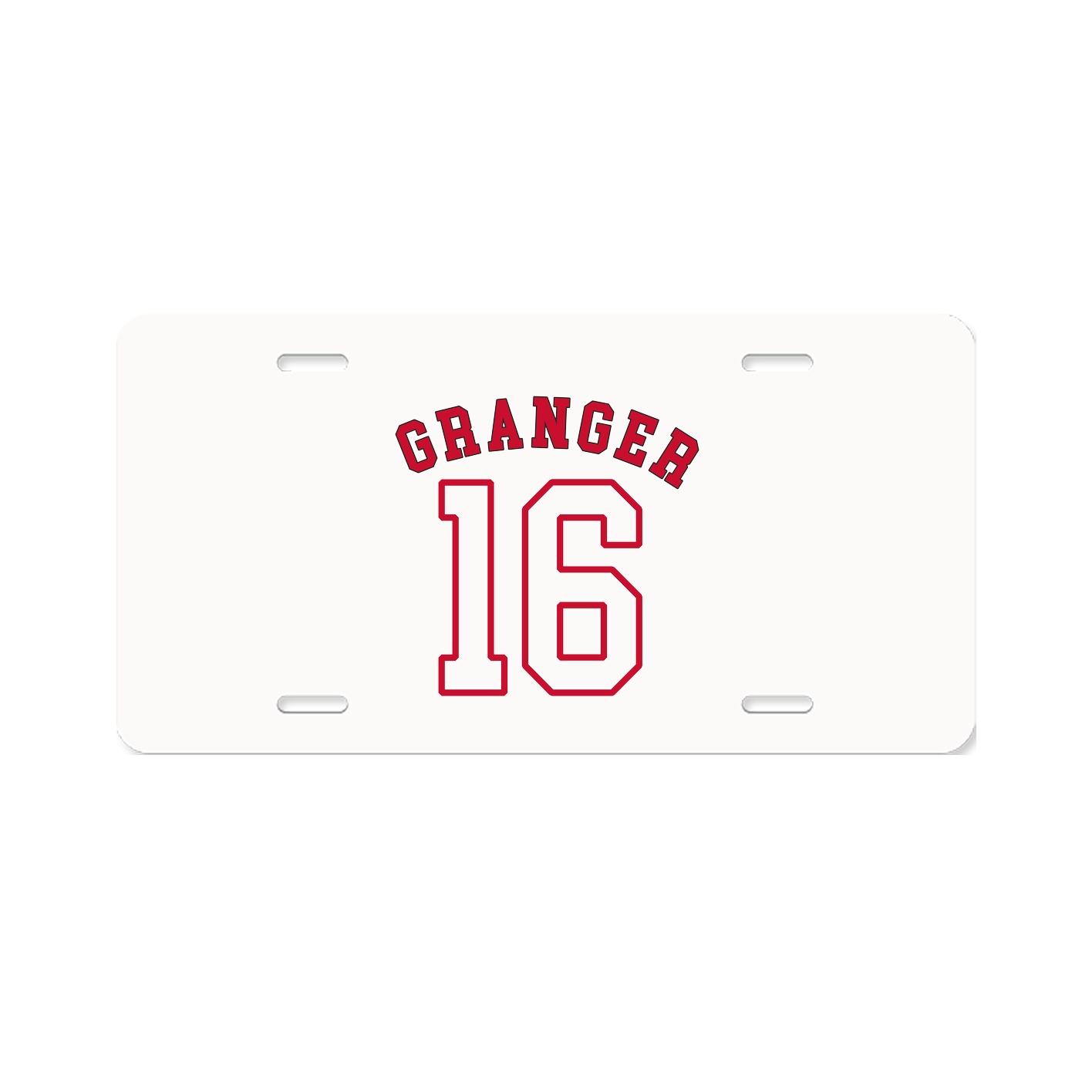 License Plate — Shirsey Arch in Classic