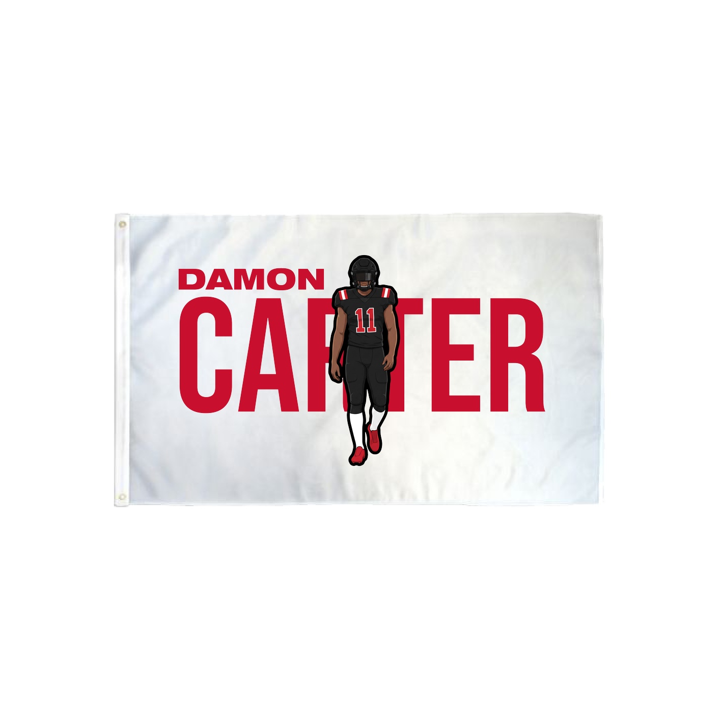 3x5 Flag — Player Name in Classic
