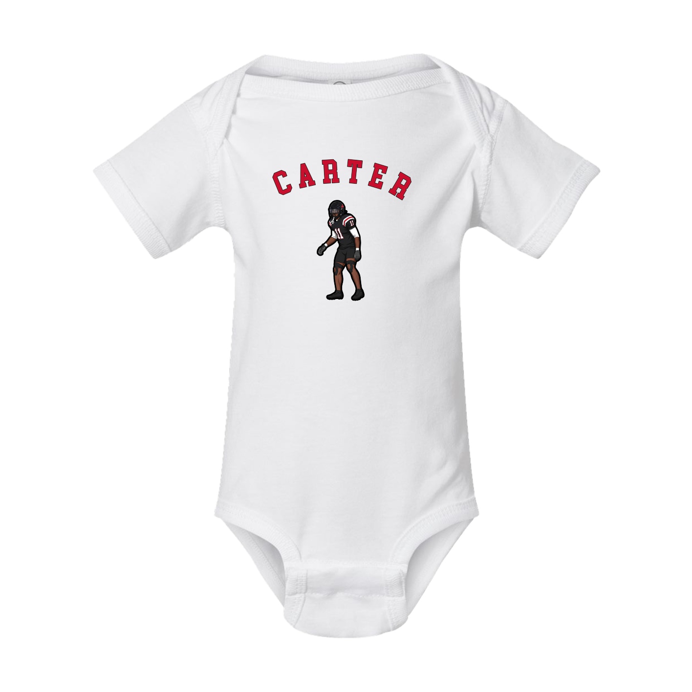 Baby Onesie — Shirsey Arch in White