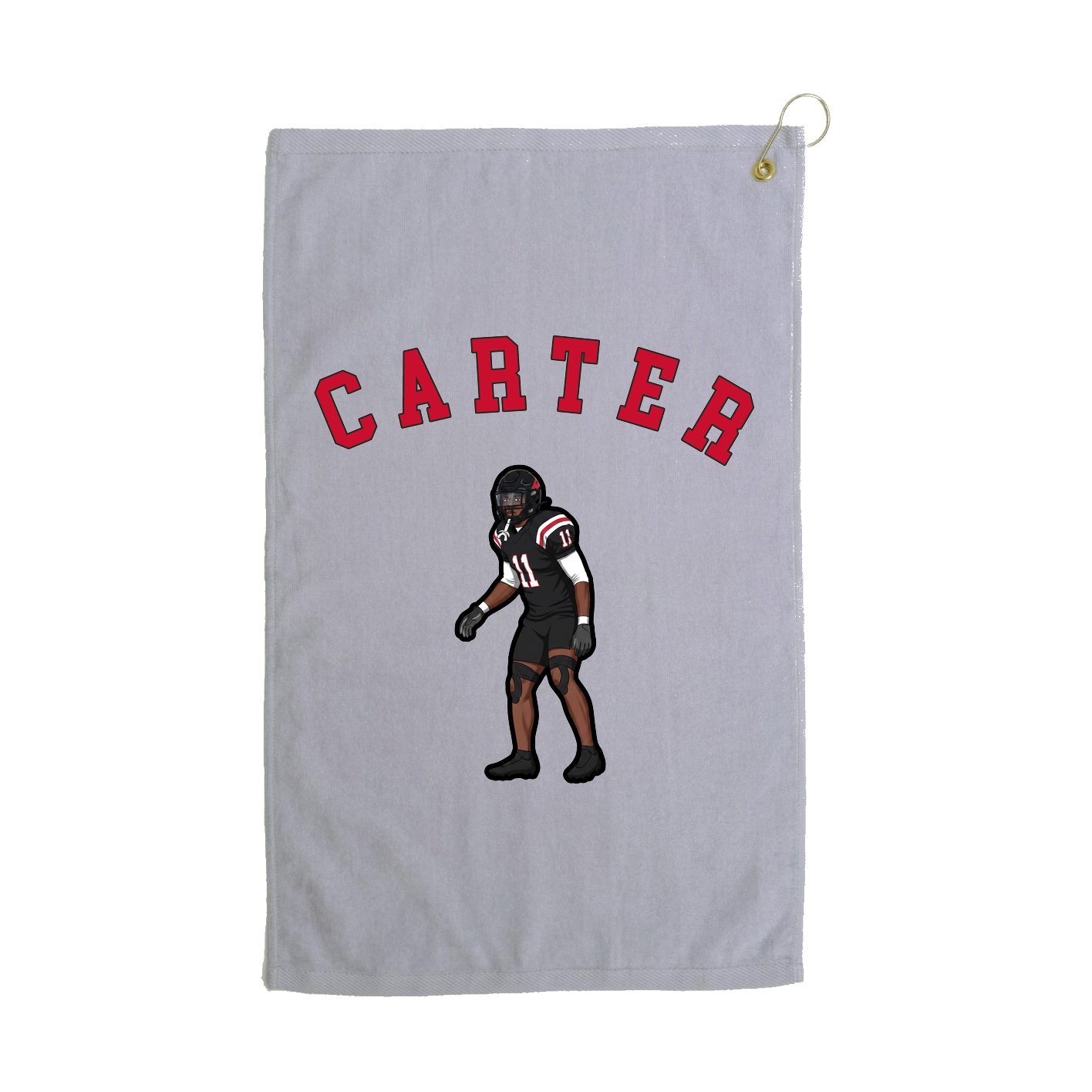 Golf Towel — Shirsey Arch in Grey