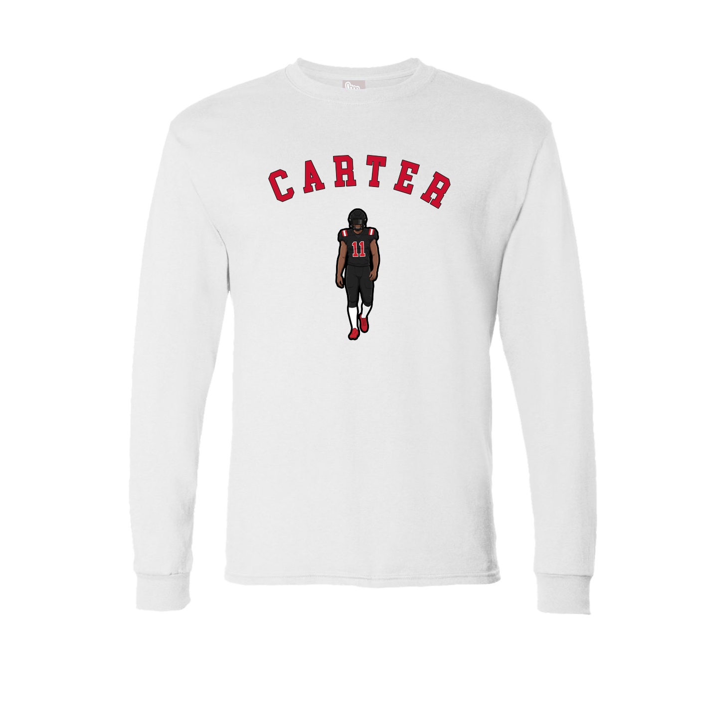 Long Sleeve Tee — Shirsey Arch in White