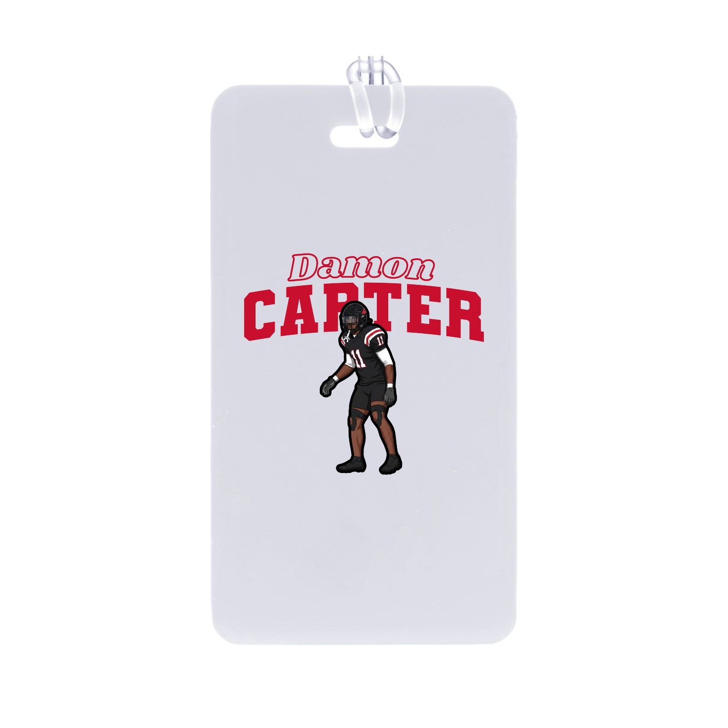 Bag Tag — Name Arch in Classic