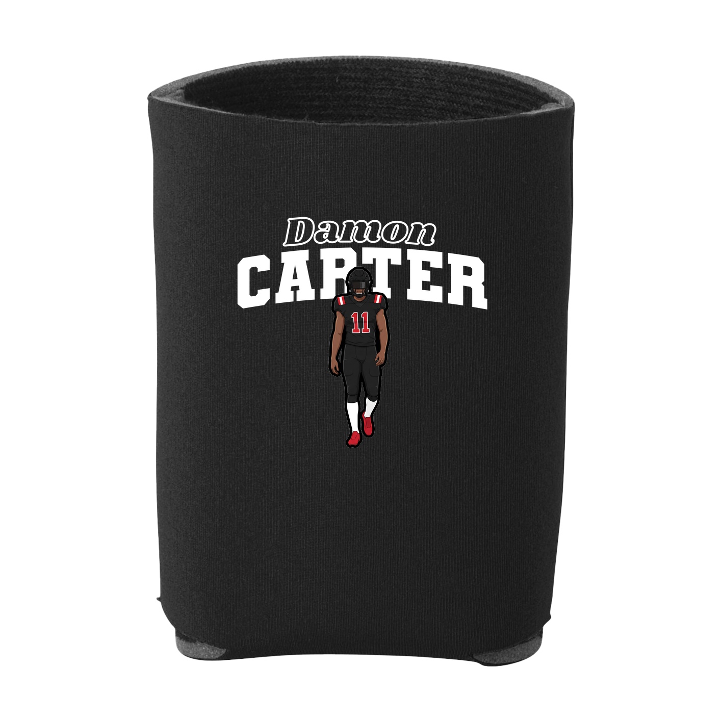 Can Holder — Name Arch in Black