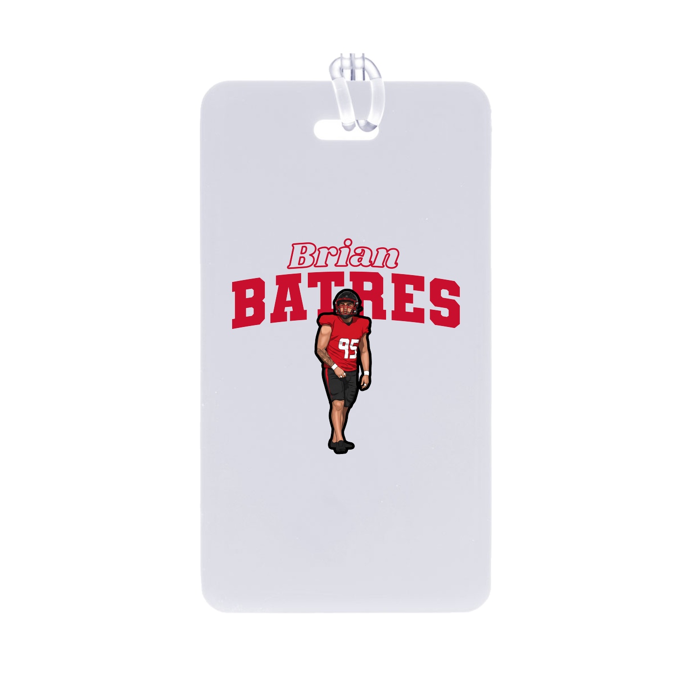 Bag Tag — Name Arch in Classic