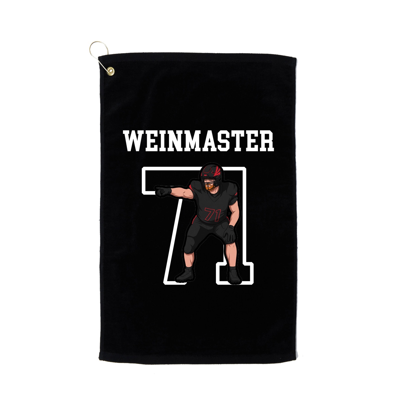 Golf Towel — Shirsey in Black