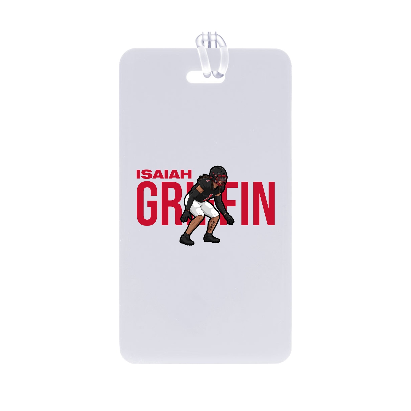 Bag Tag — Player Name in Classic