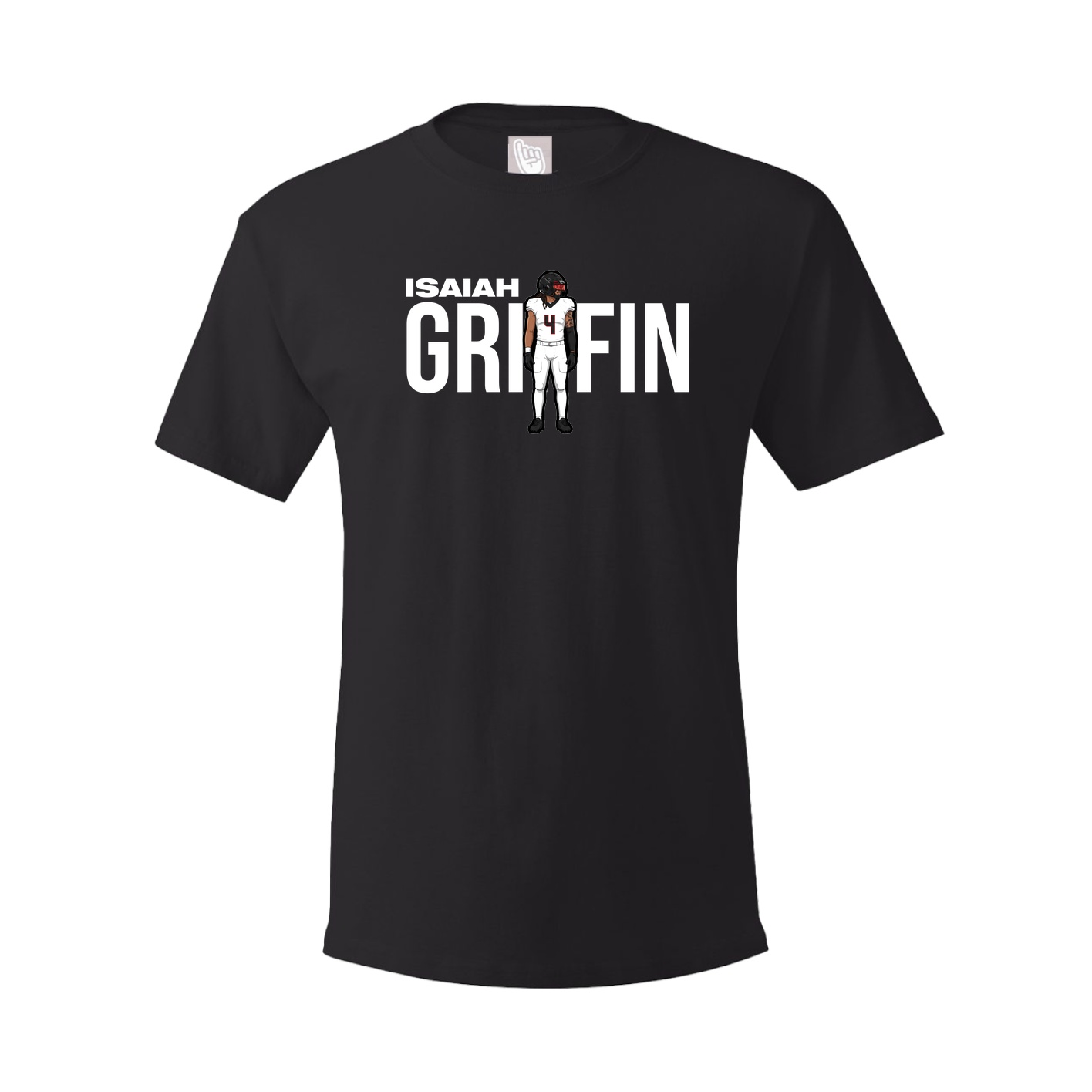 Youth Tee — Player Name in Black