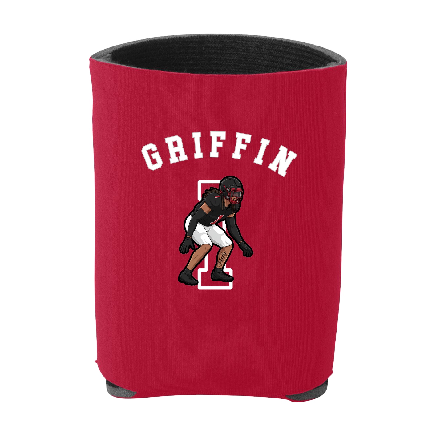 Can Holder — Shirsey Arch in Red