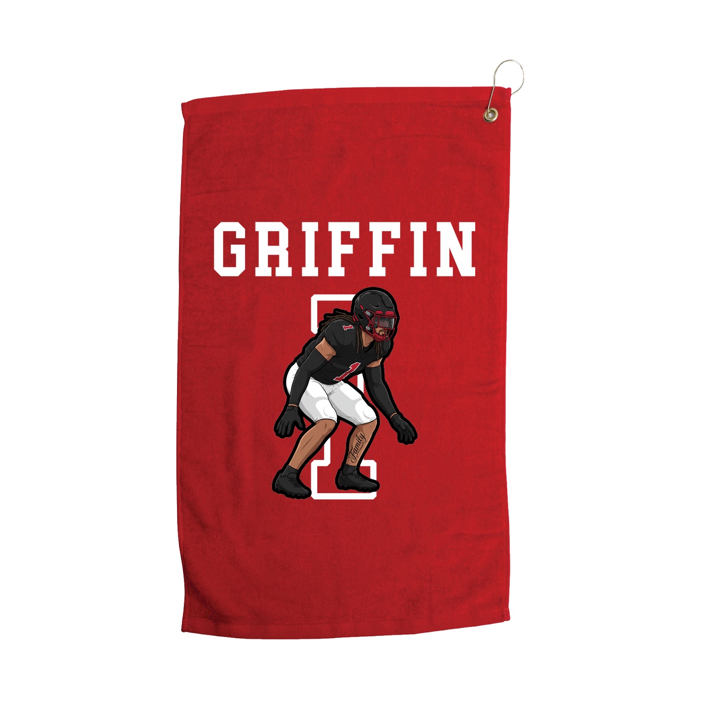 Golf Towel — Shirsey in Red