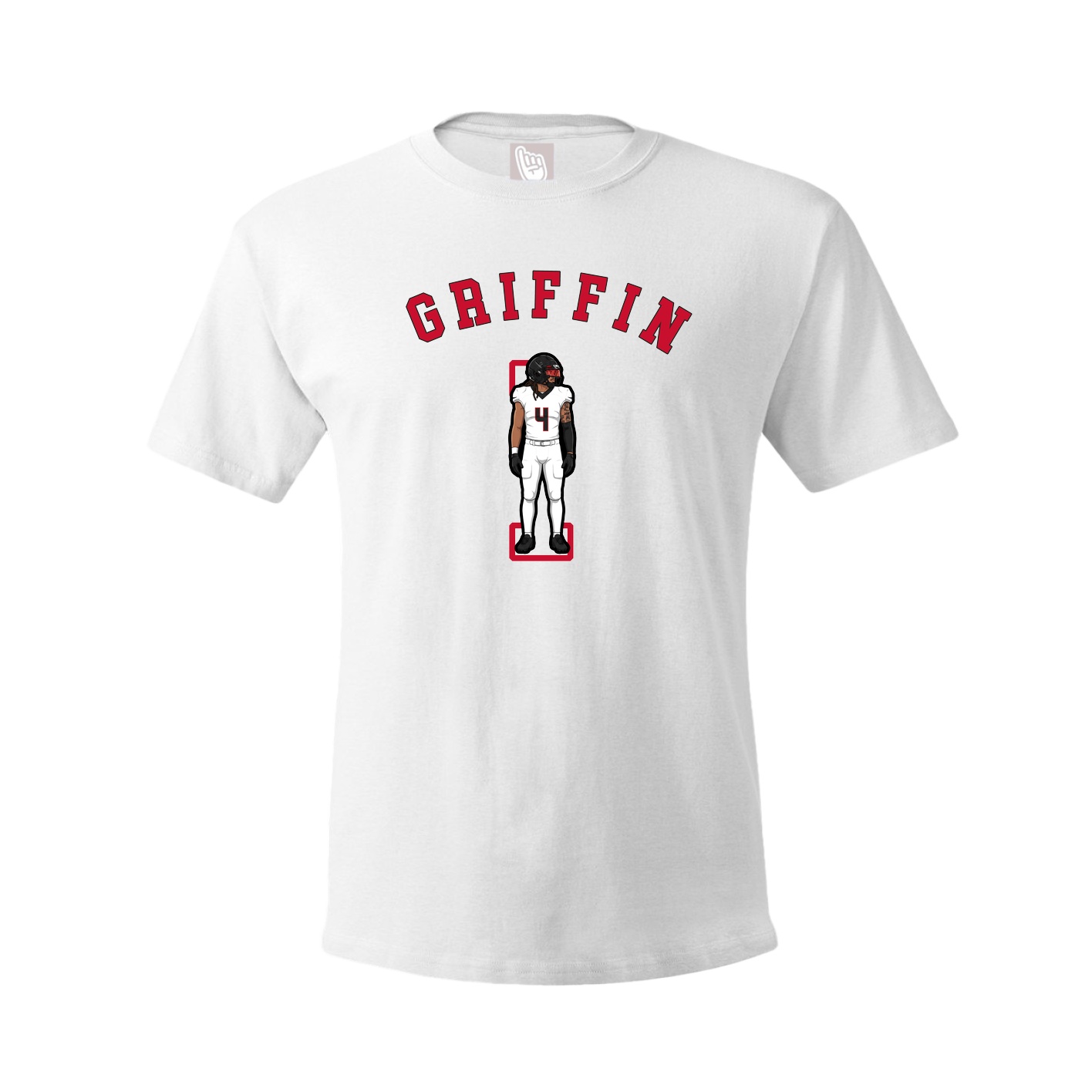 Youth Tee — Shirsey Arch in White