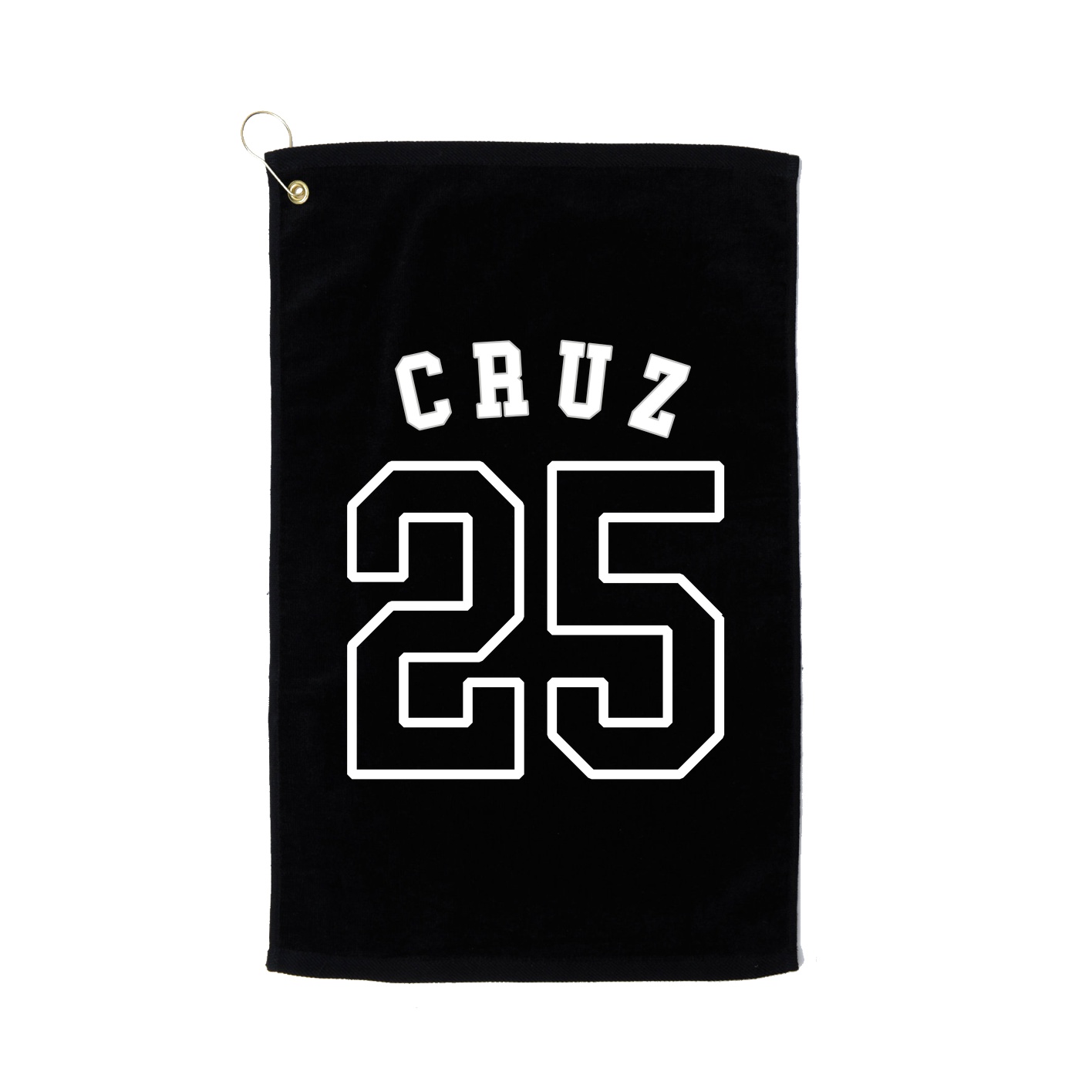 Golf Towel — Shirsey Arch in Black