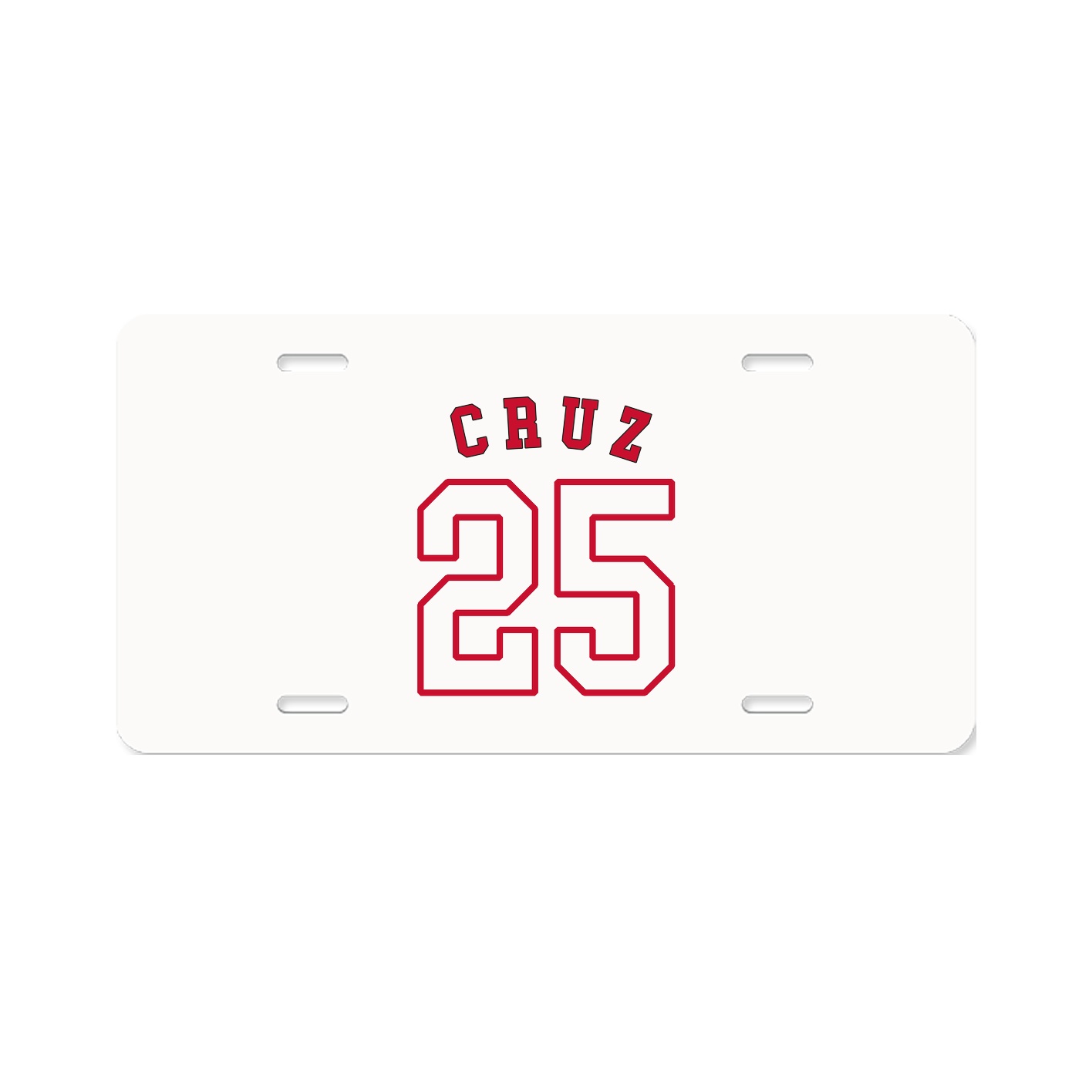 License Plate — Shirsey Arch in Classic