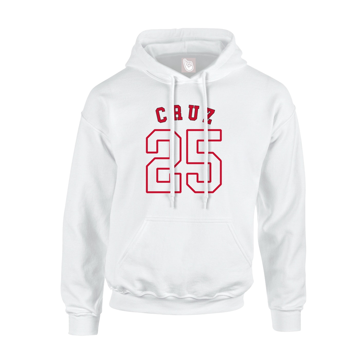 Hoodie — Shirsey Arch in White