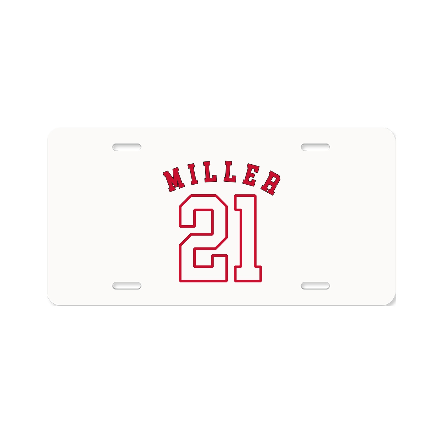License Plate — Shirsey Arch in Classic