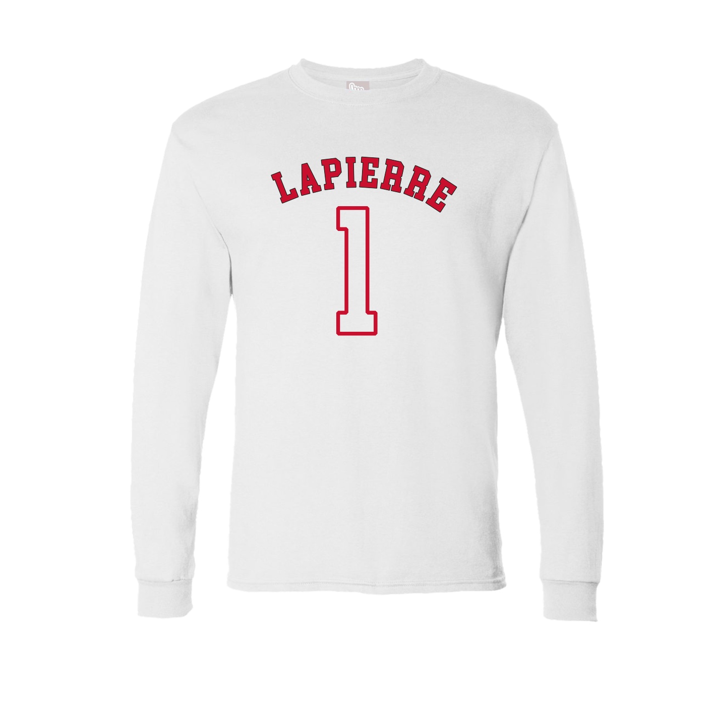 Long Sleeve Tee — Shirsey Arch in White