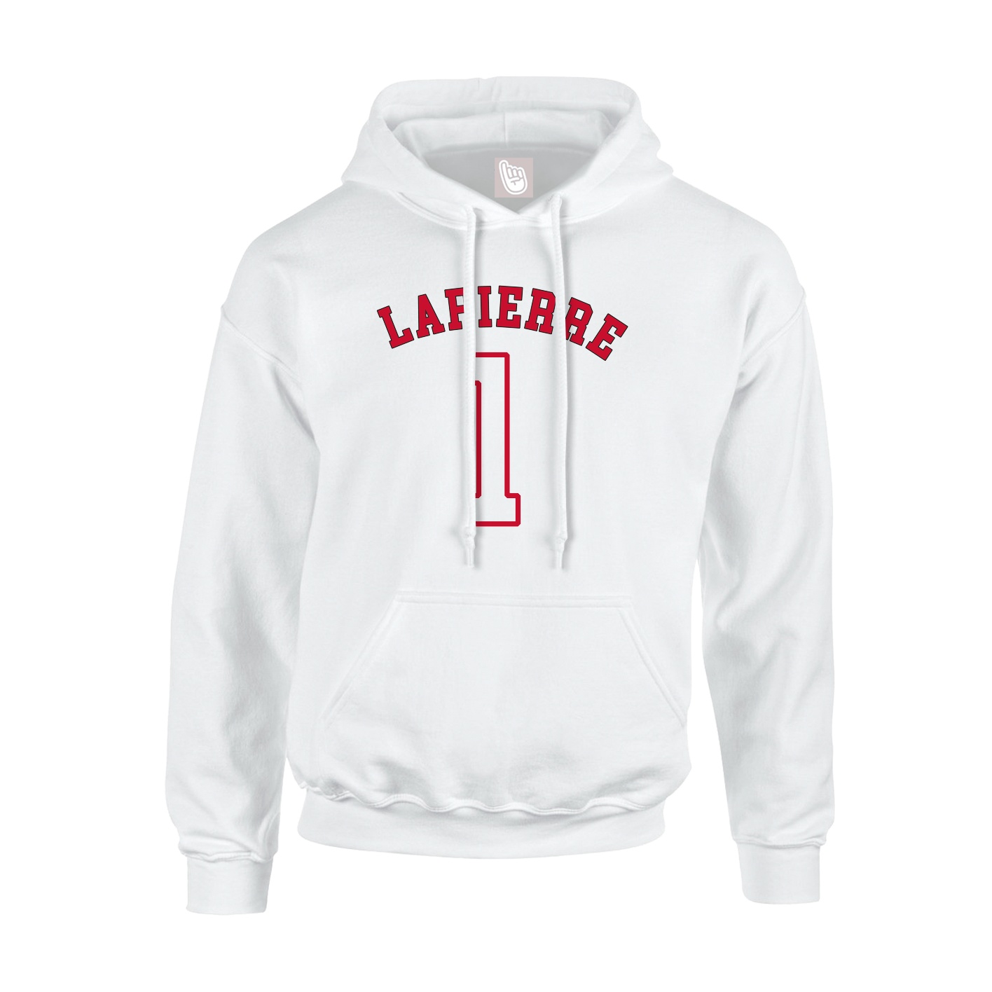 Youth Hoodie — Shirsey Arch in White