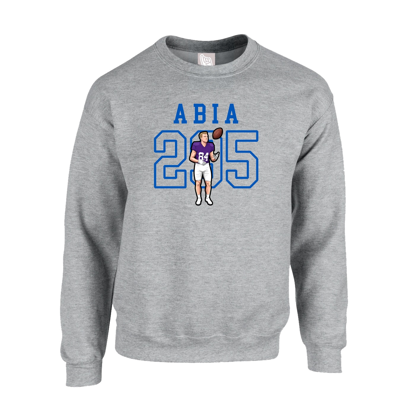 Fleece Crew — Shirsey in Grey