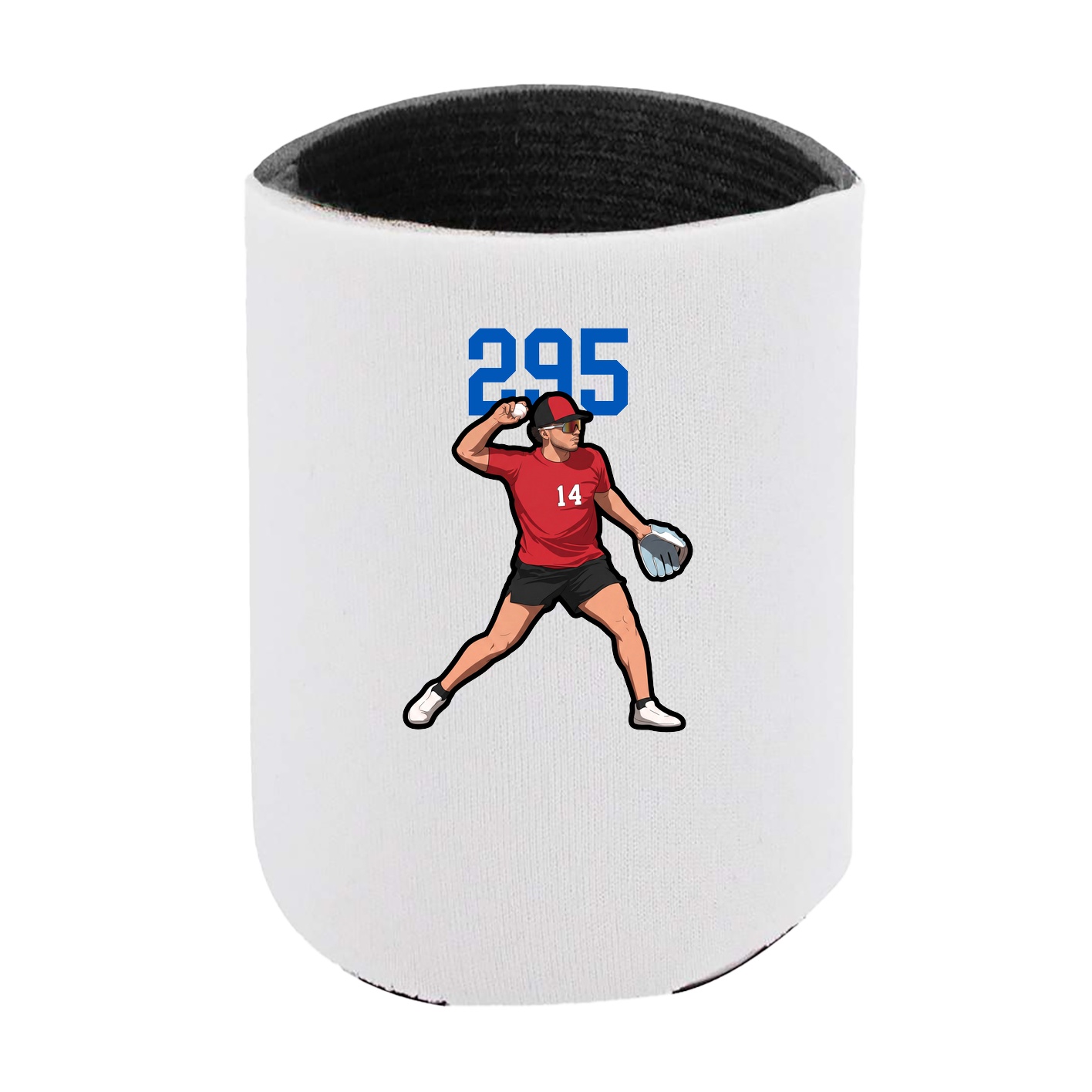Can Holder — Number Top in White