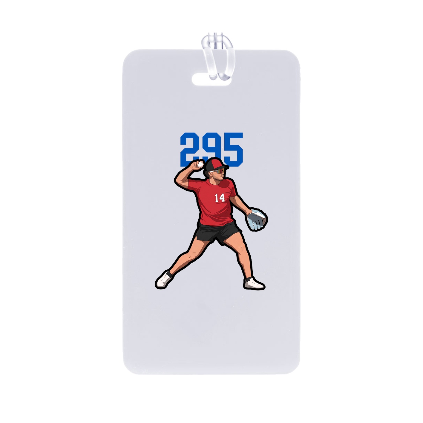 Bag Tag — Number Top in Classic