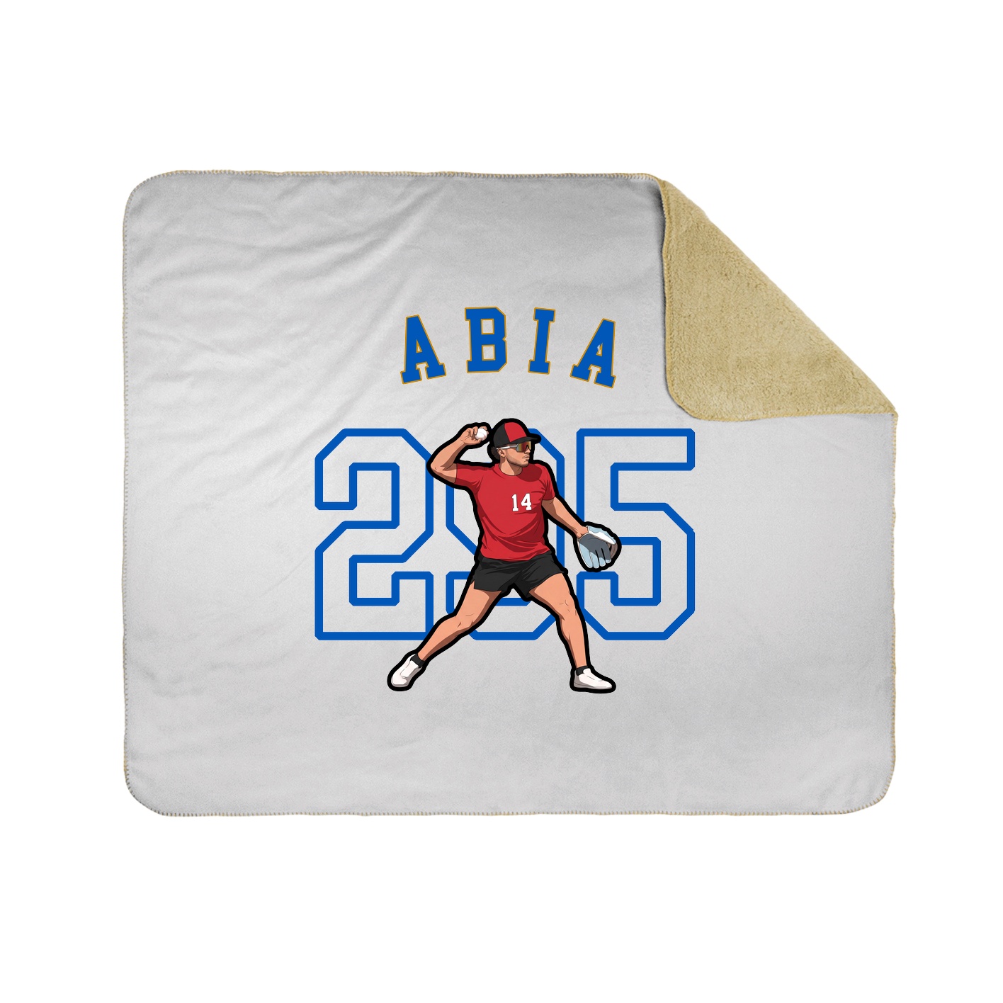 Throw Blanket — Shirsey Arch in White