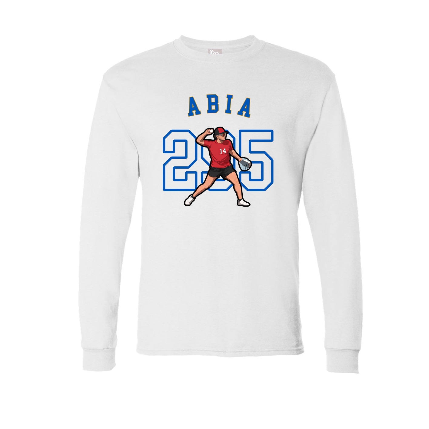 Long Sleeve Tee — Shirsey Arch in White