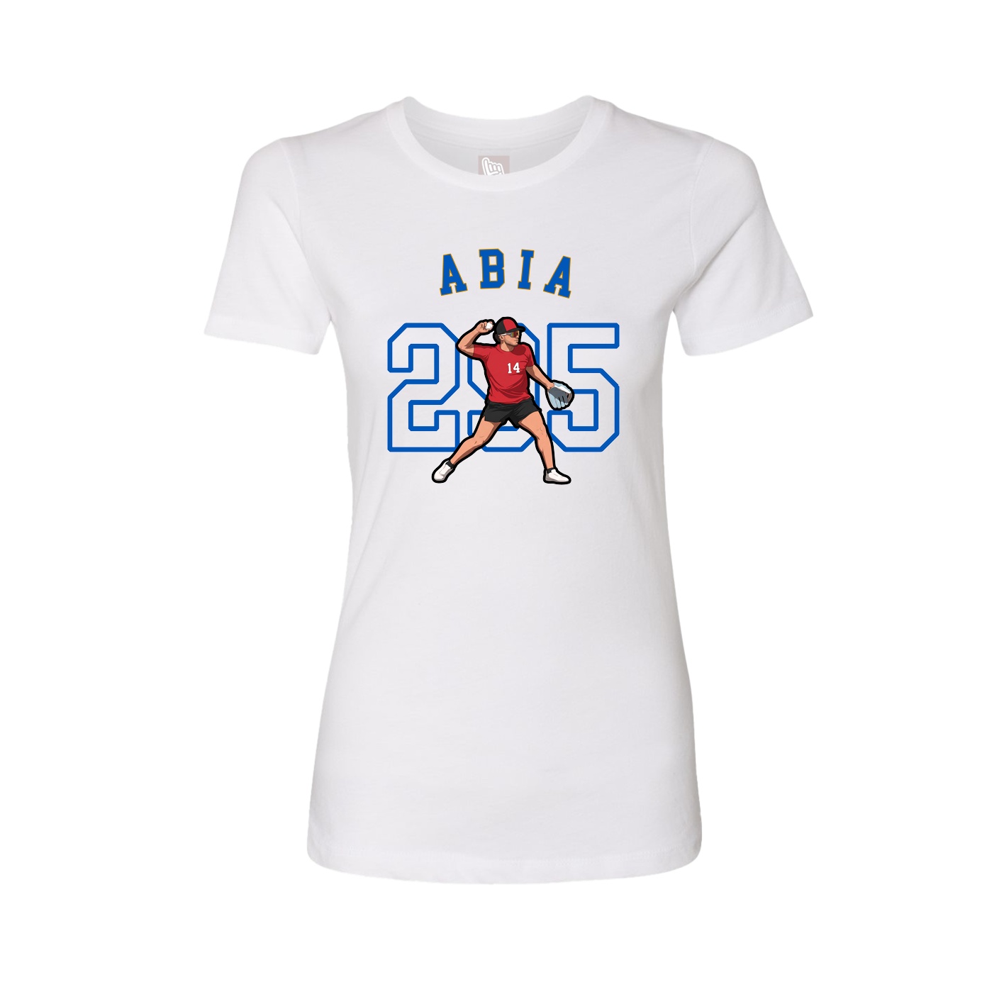 Womens Tee — Shirsey Arch in White
