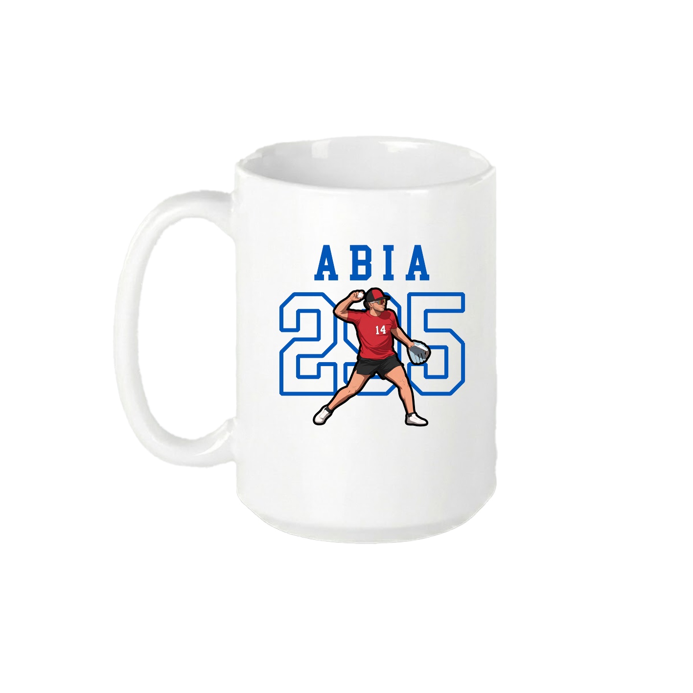 15oz Coffee Mug — Shirsey in White