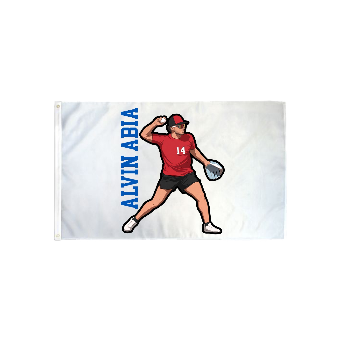 3x5 Flag — Name Vertical in Classic