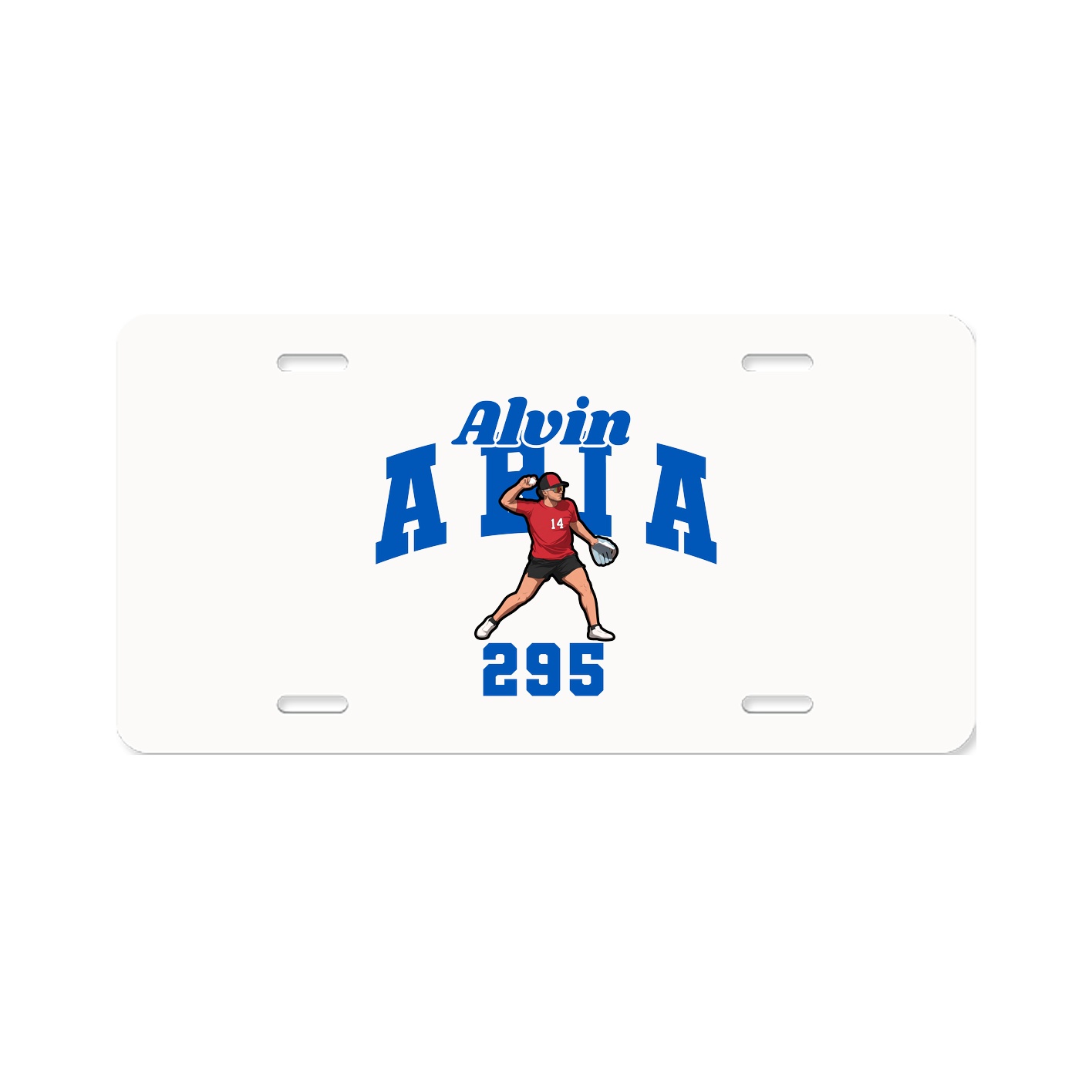 License Plate — Signature Arch in Classic