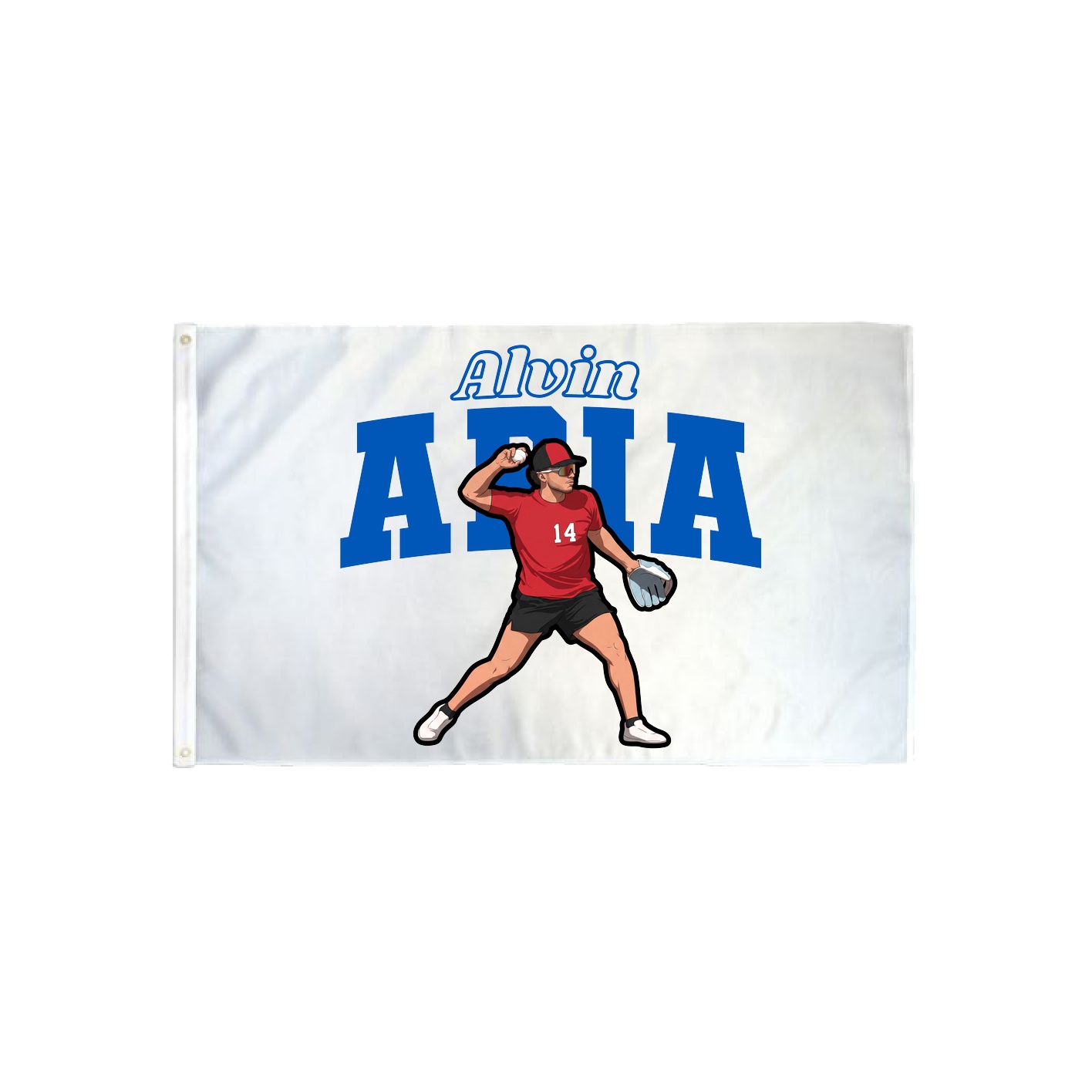 3x5 Flag — Name Arch in Classic