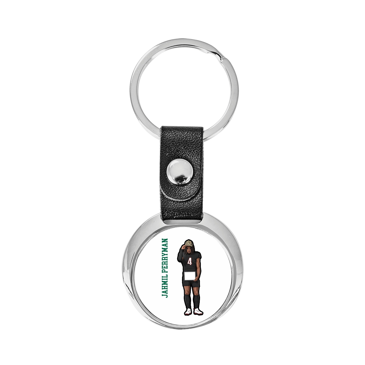 Key Chain — Name Vertical in Classic