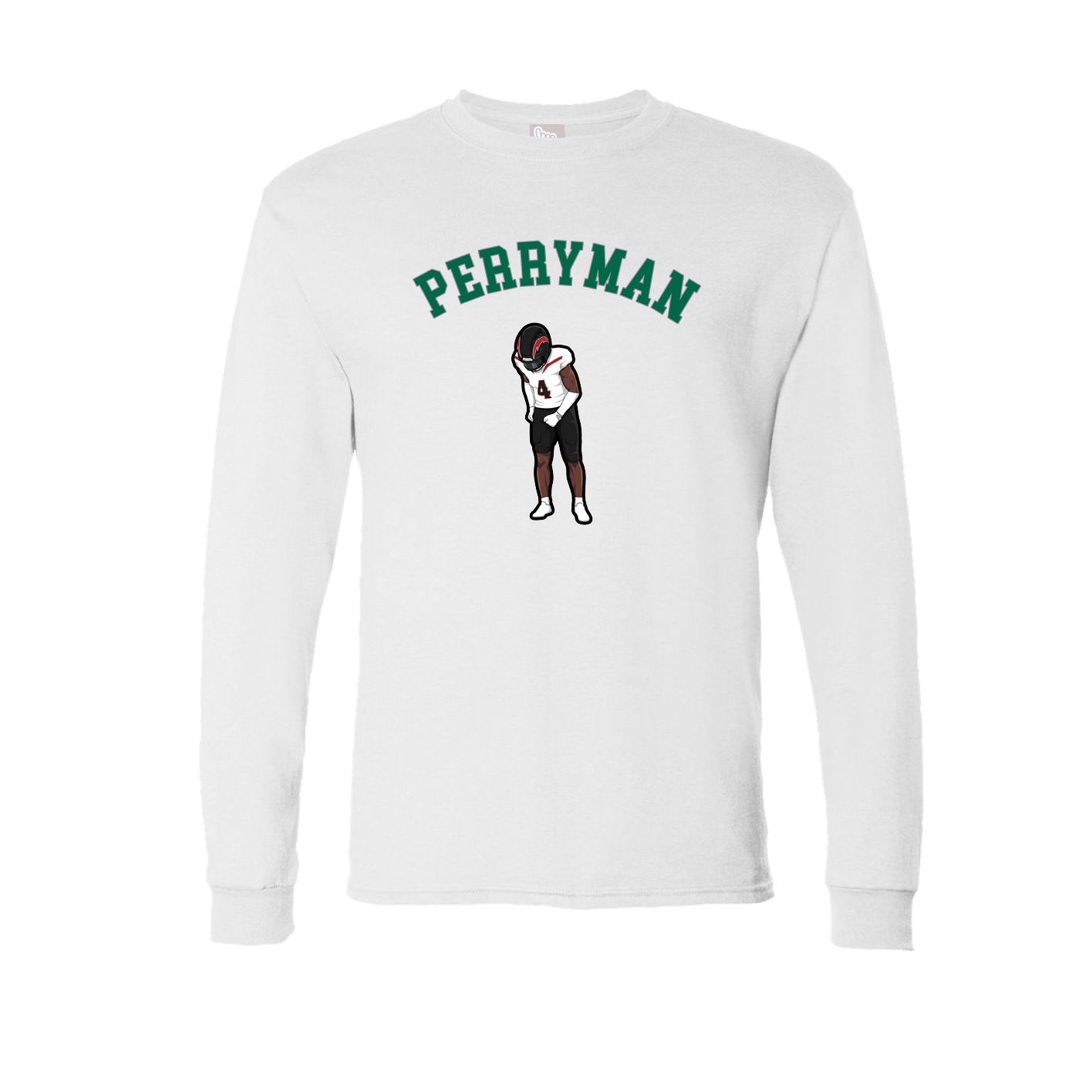 Long Sleeve Tee — Shirsey Arch in White