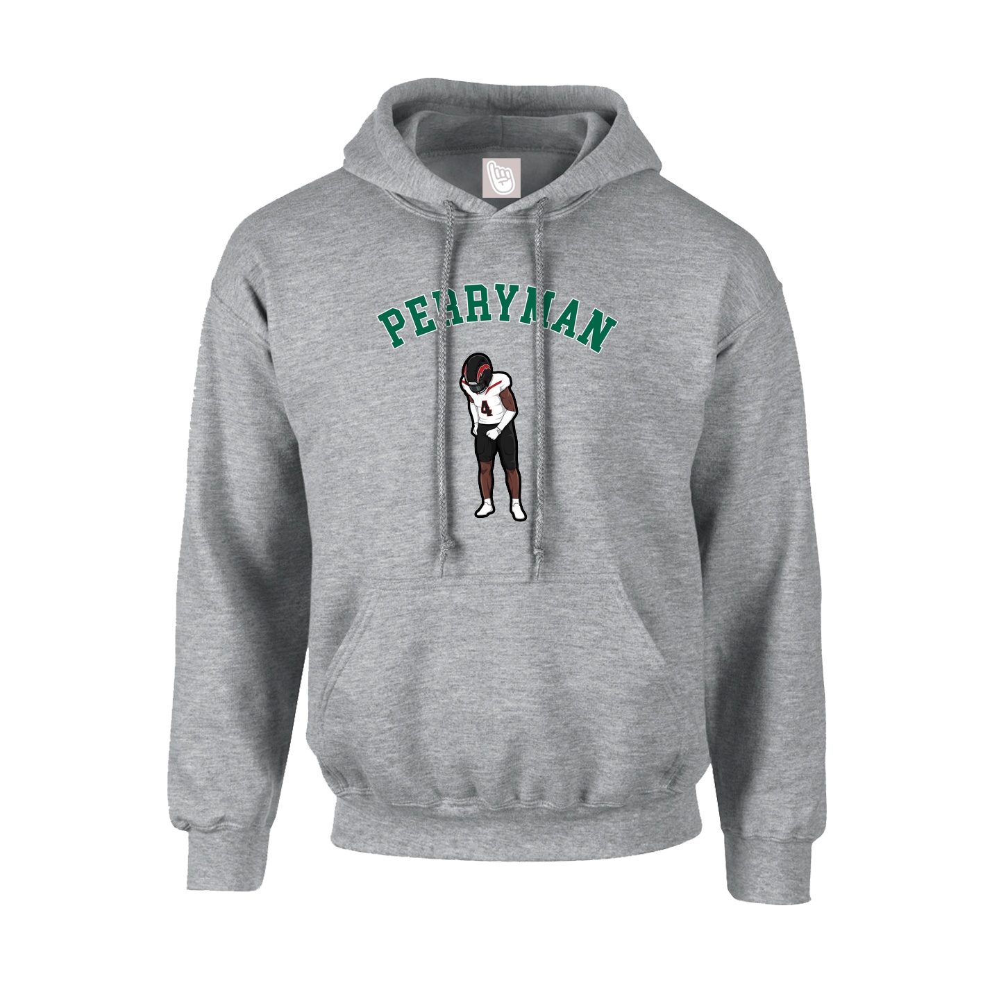 Youth Hoodie — Shirsey Arch in Grey