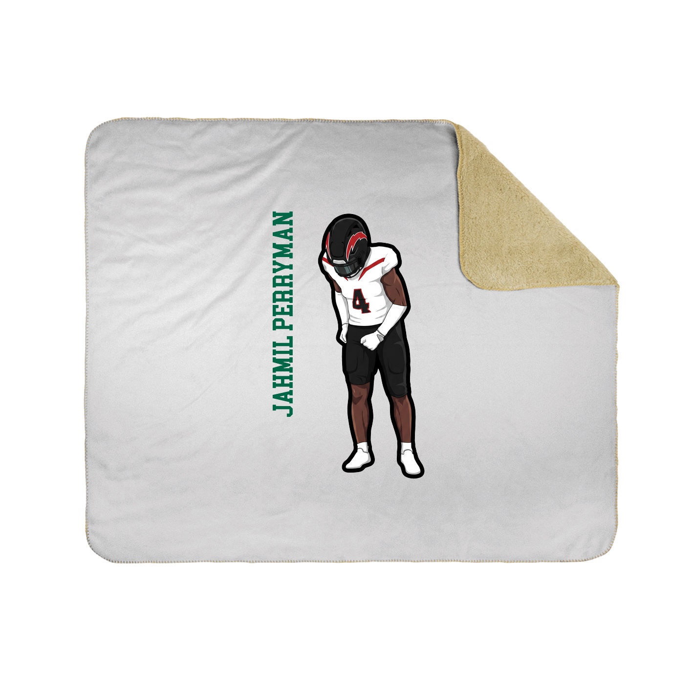 50x60 Sherpa Lined Throw Blanket