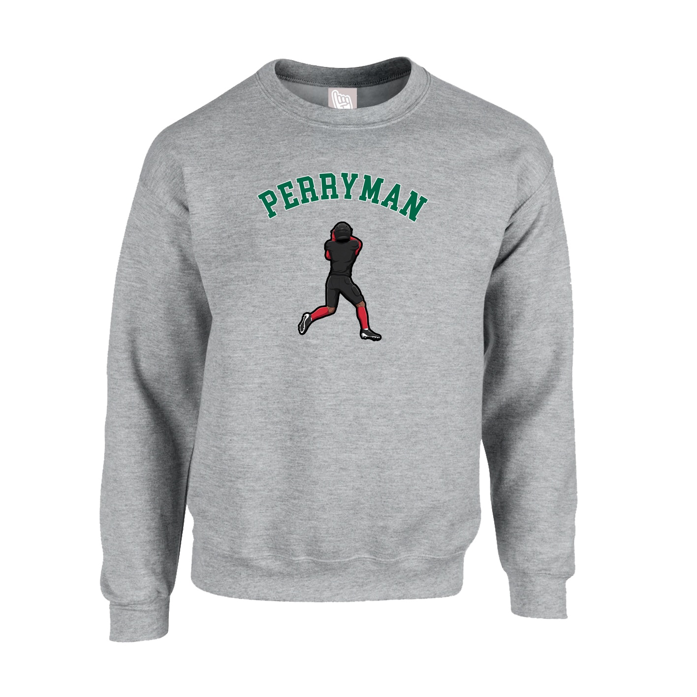 Fleece Crew — Shirsey Arch in Grey