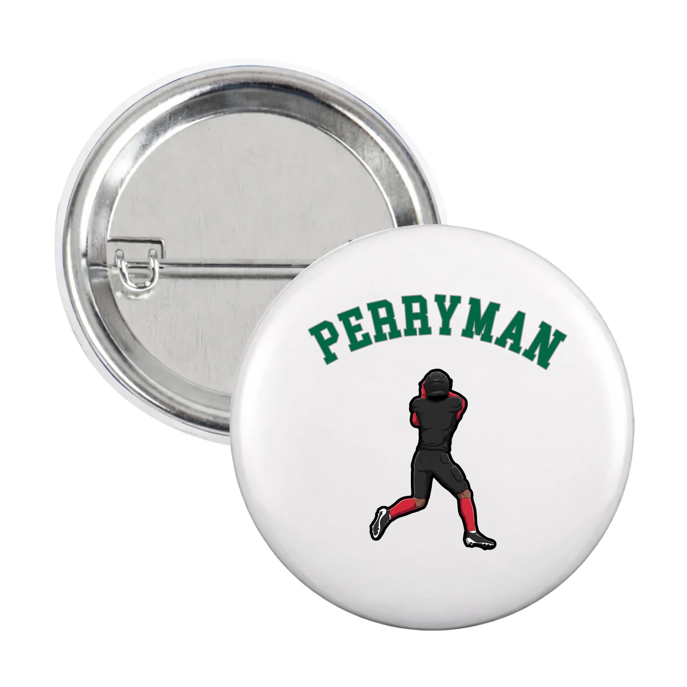 Game Day Button — Shirsey Arch in White