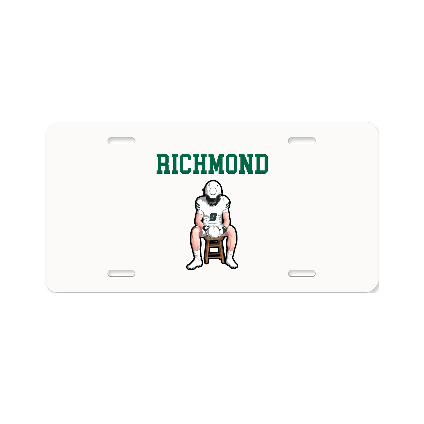 License Plate — Shirsey in Classic