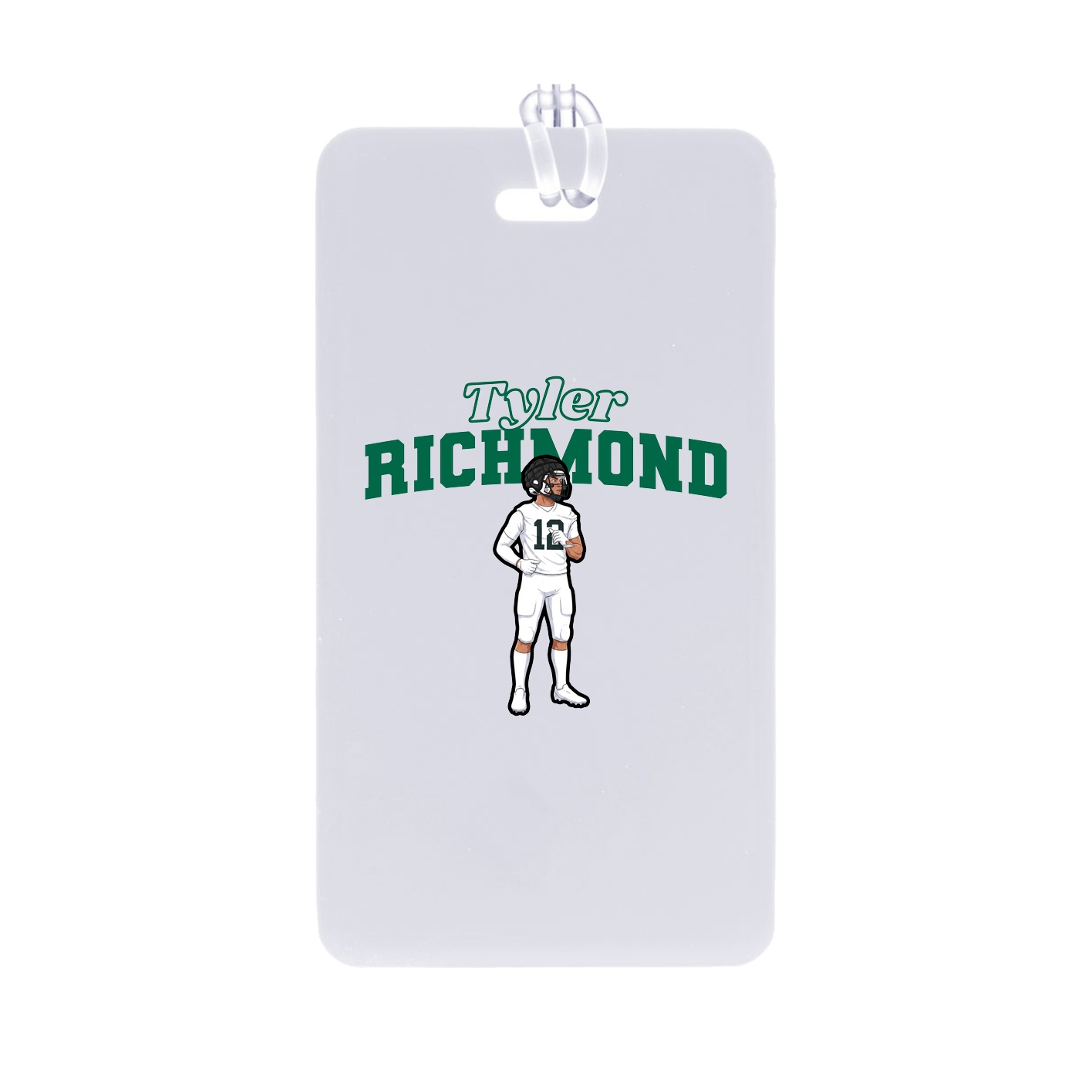 Bag Tag — Name Arch in Classic