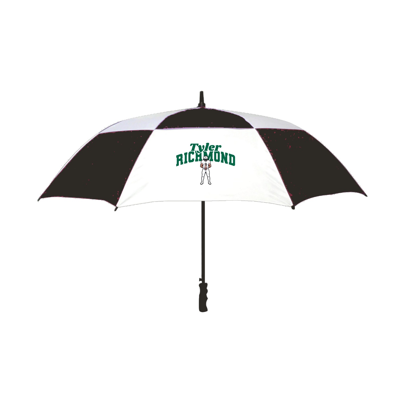 Golf Umbrella — Signature Arch in Black