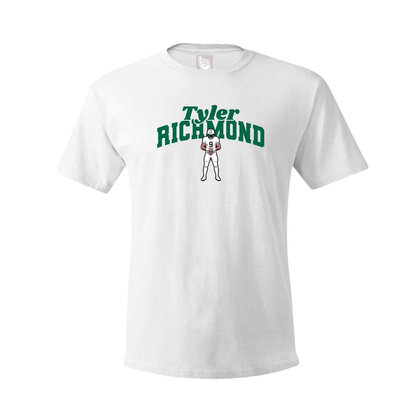 Youth Tee — Signature Arch in White