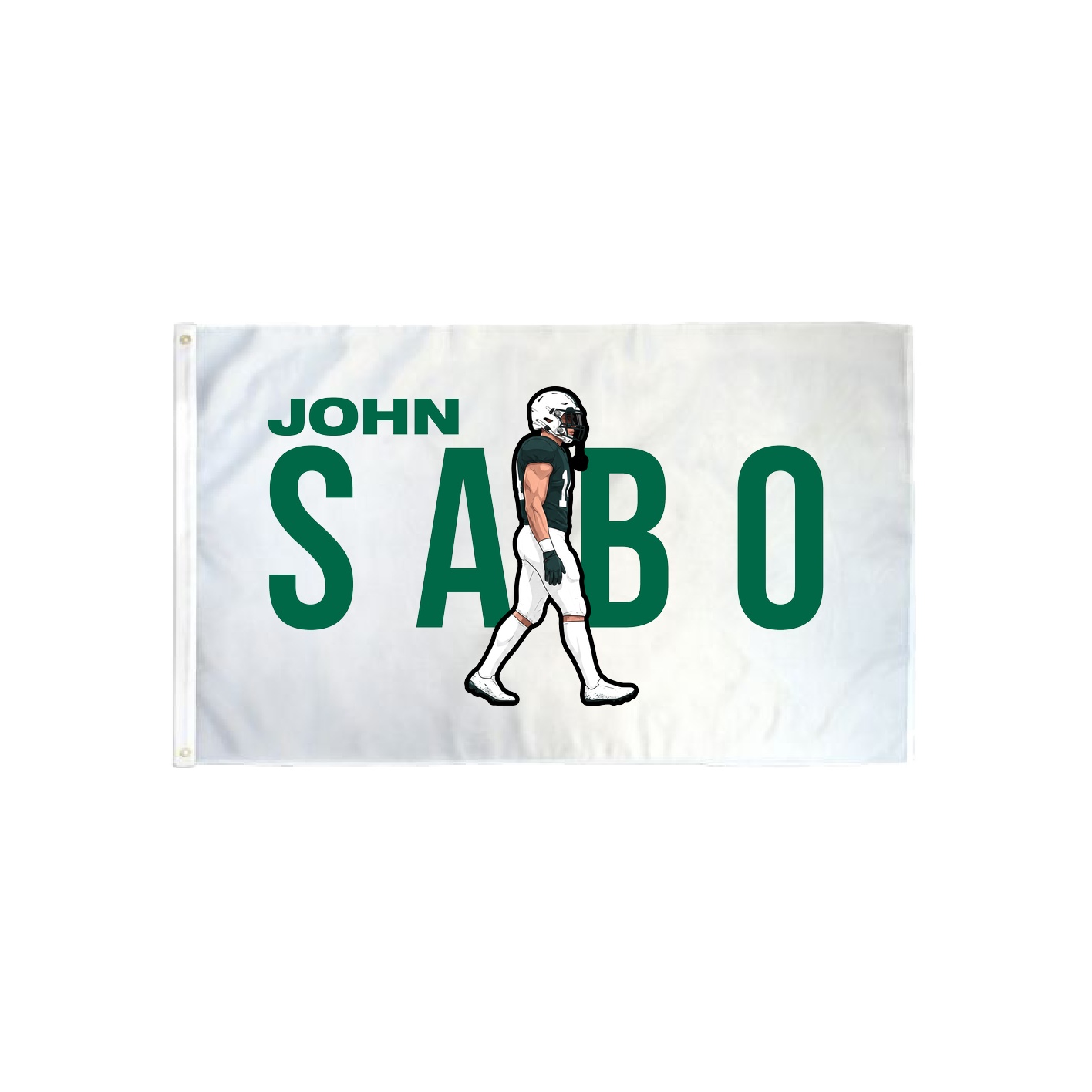 3x5 Flag — Player Name in Classic