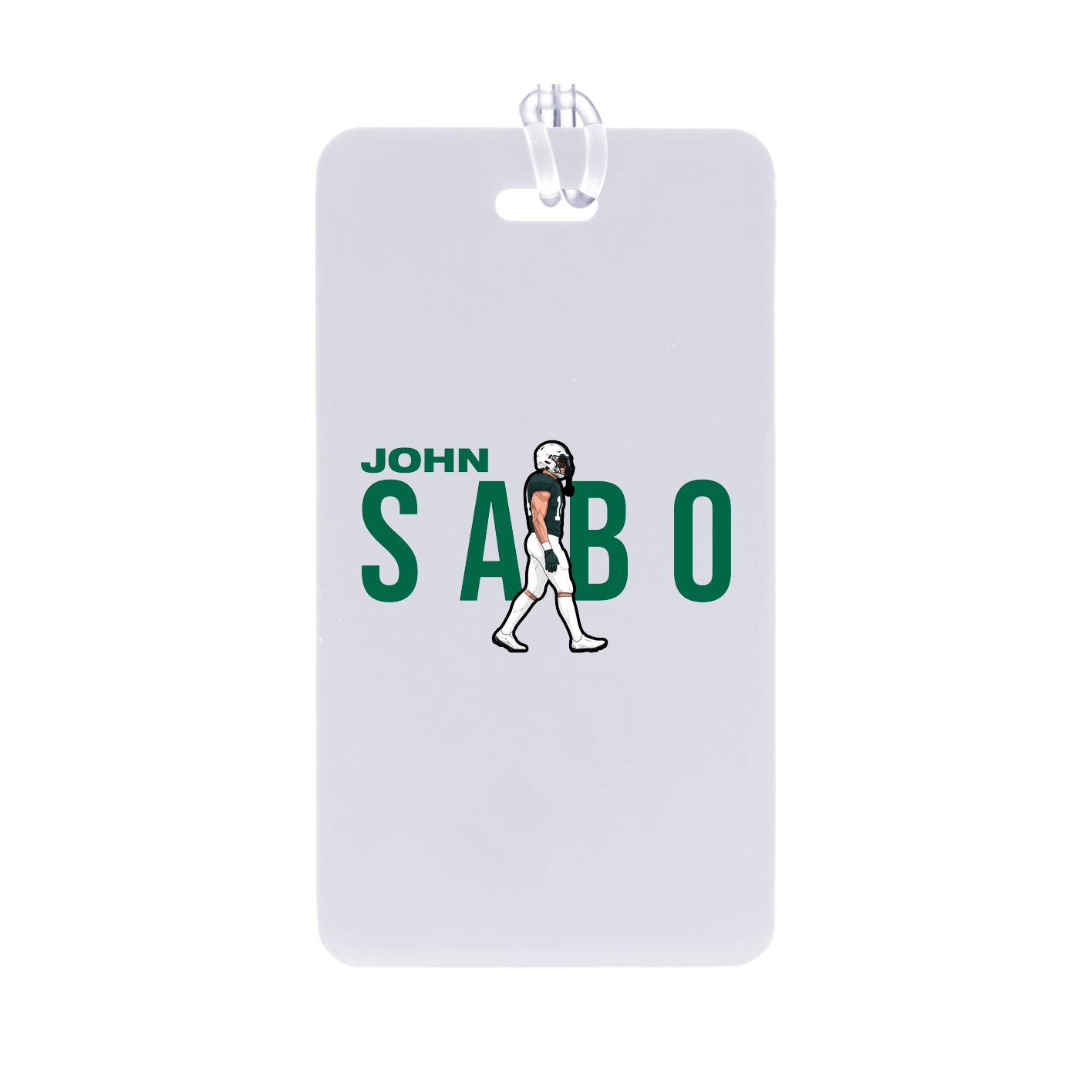 Bag Tag — Player Name in Classic