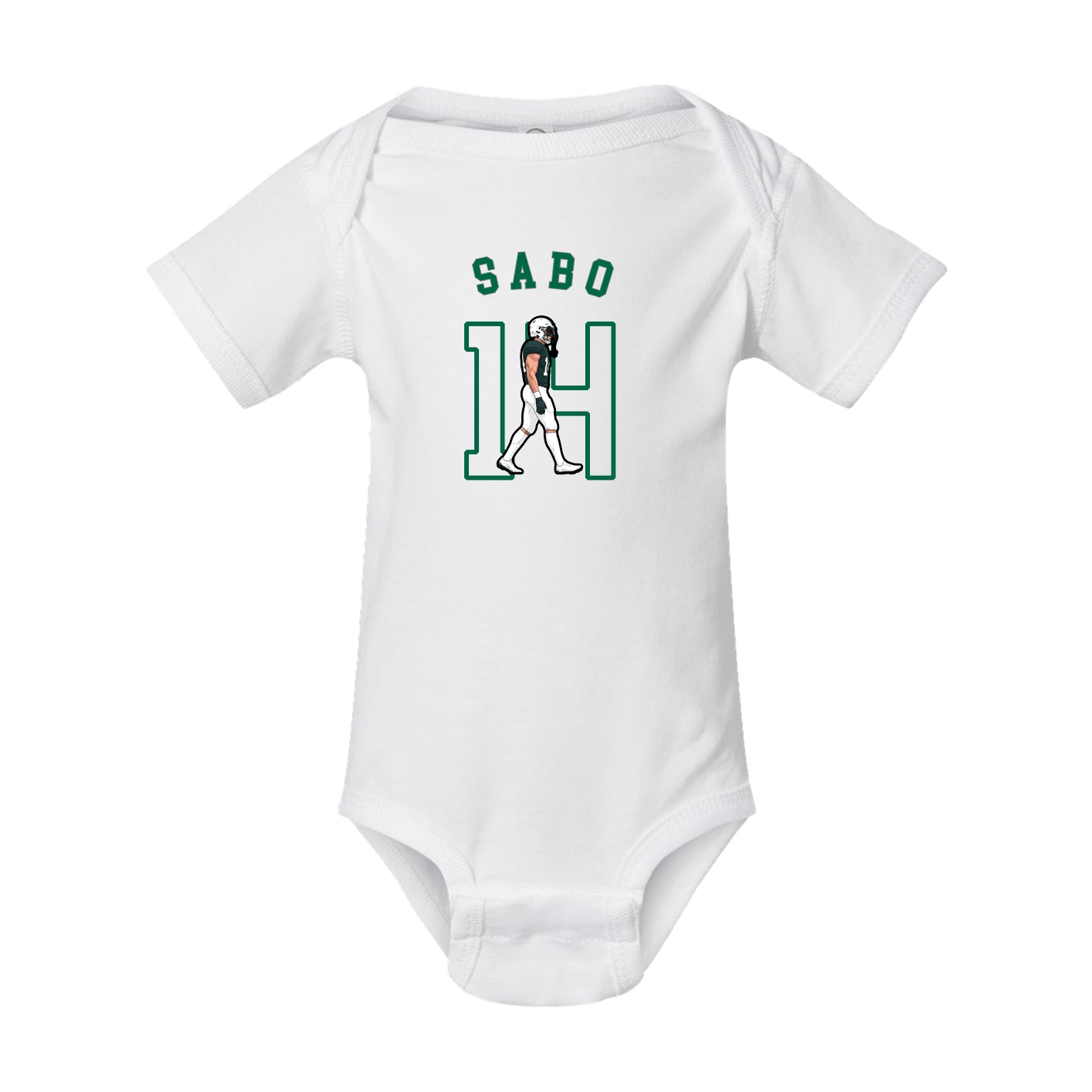 Baby Onesie — Shirsey Arch in White