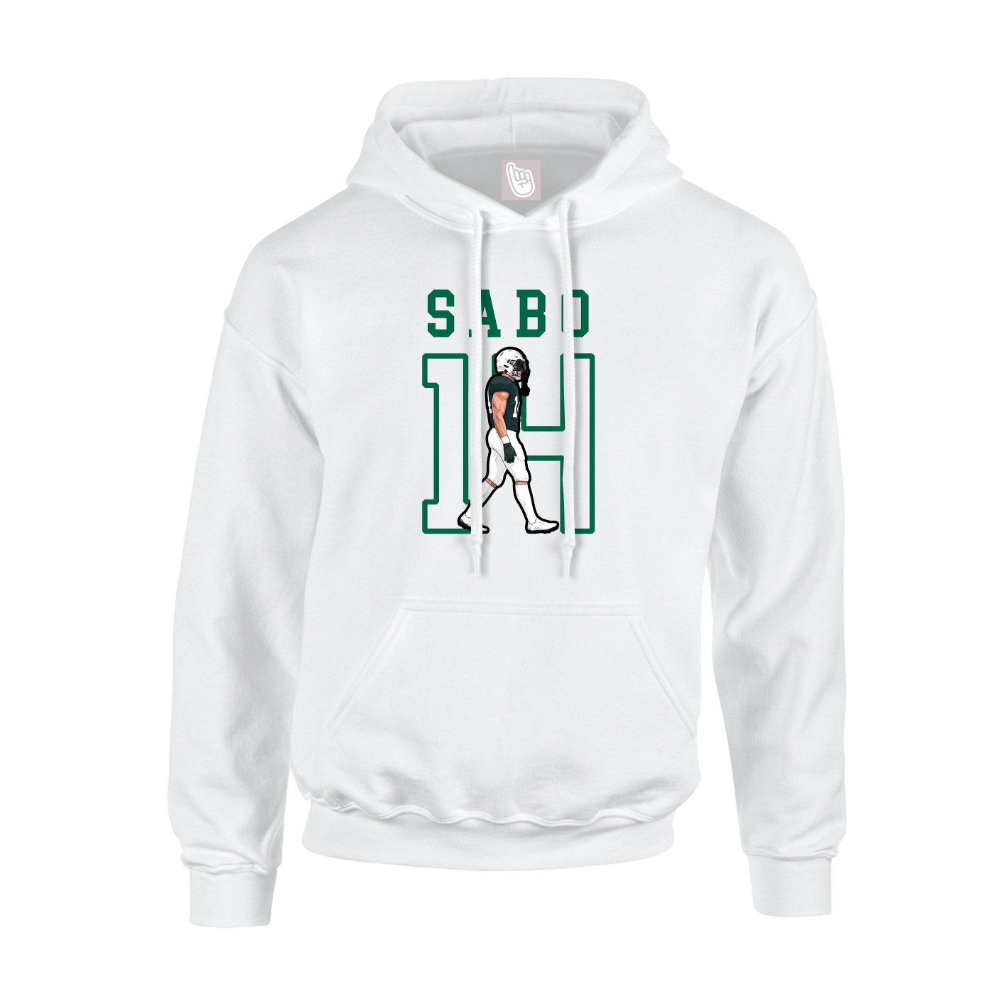 Youth Hoodie — Shirsey in White