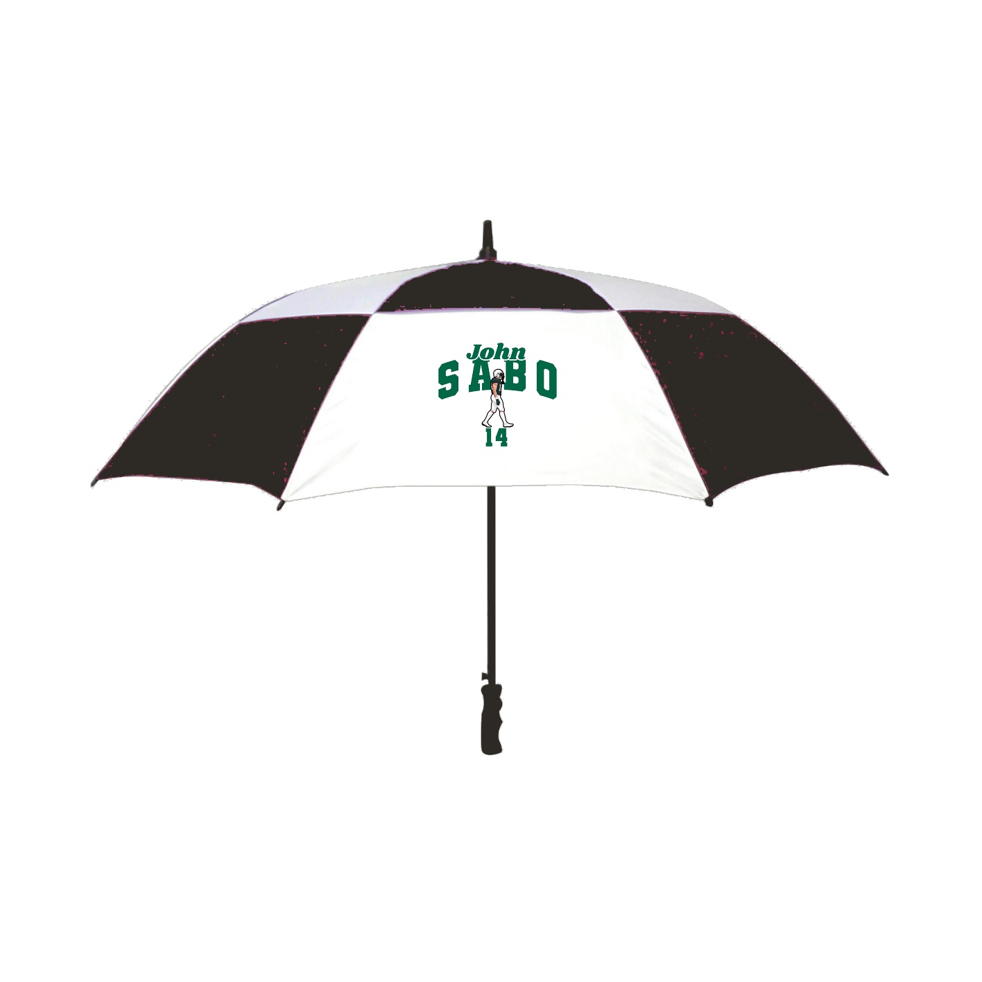 Golf Umbrella — Signature Arch in Black