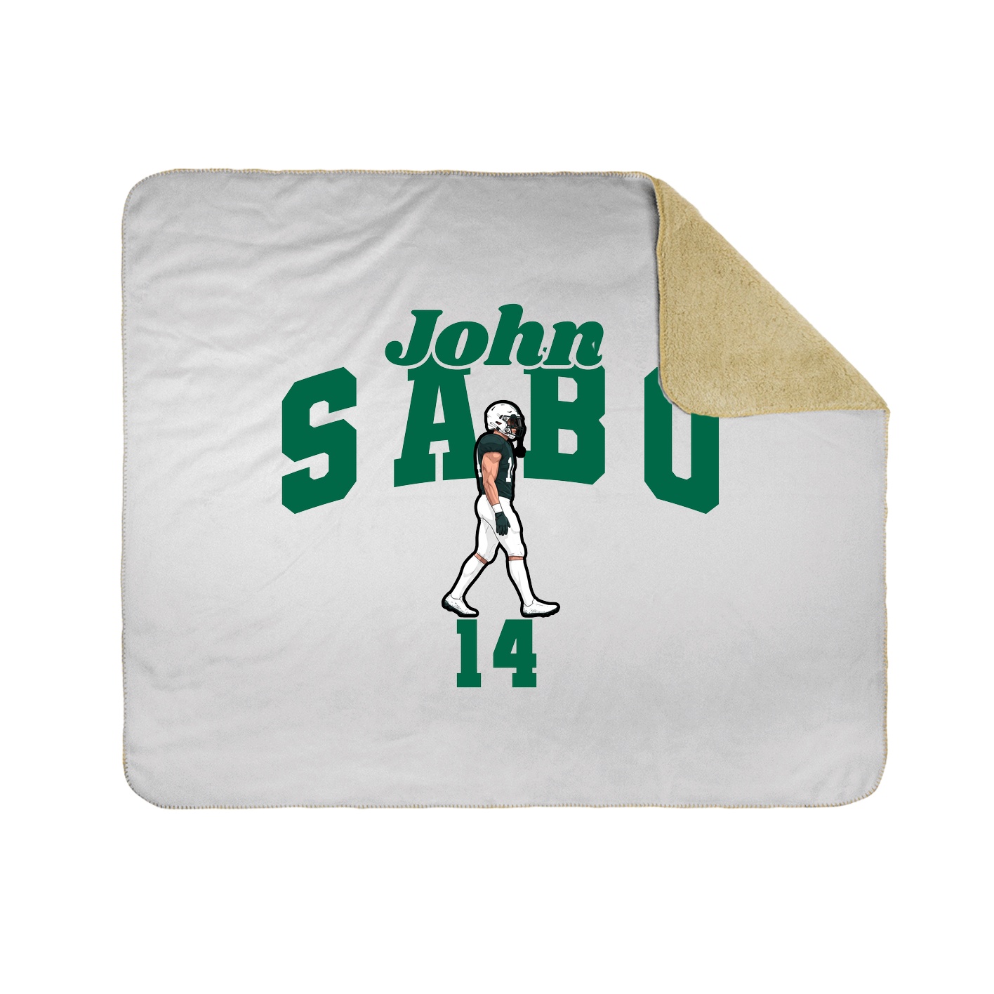 Throw Blanket — Signature Arch in White
